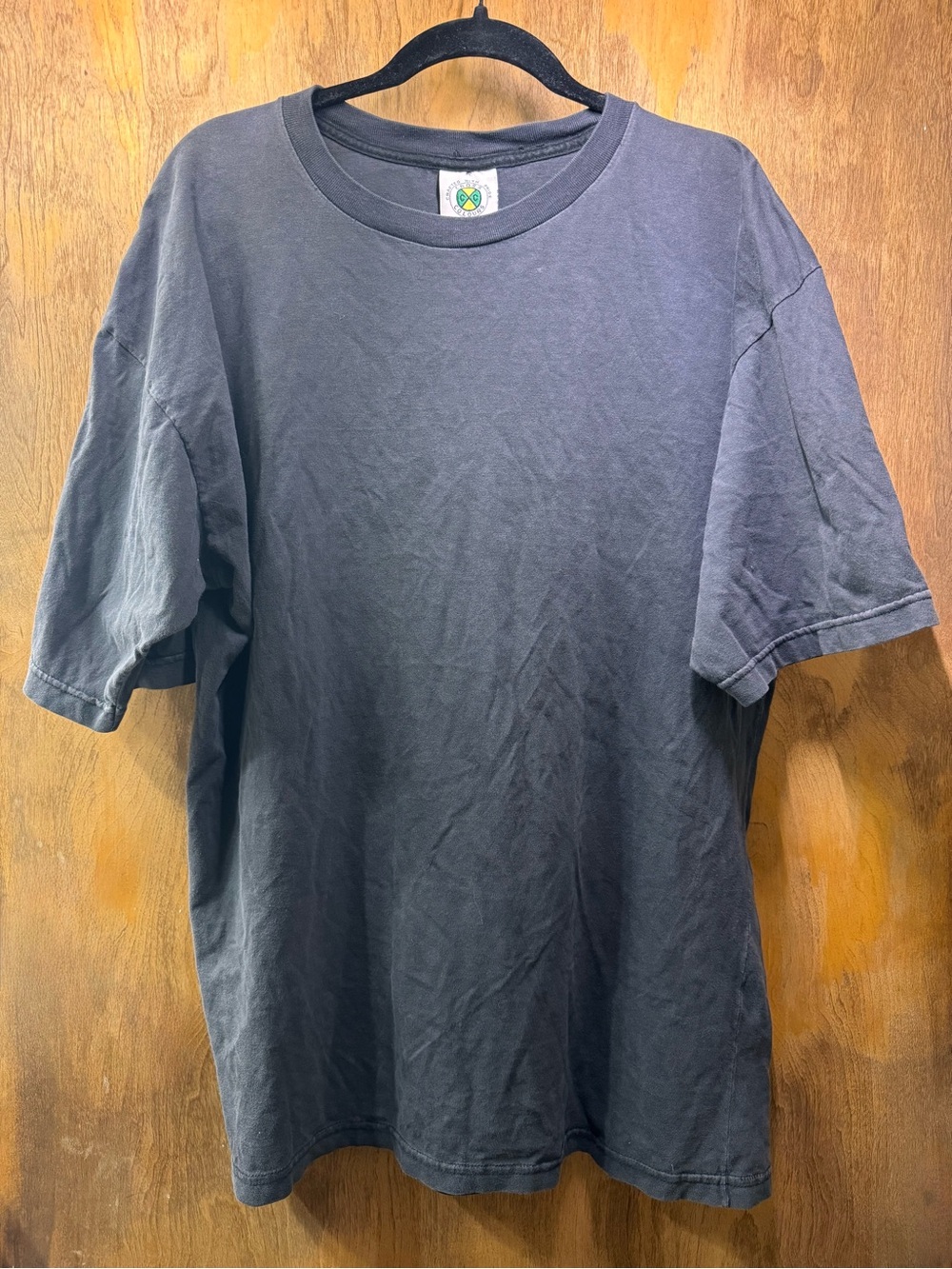 Men's Vintage 90s Cross Colours Black Short-Sleeve Crew Tee